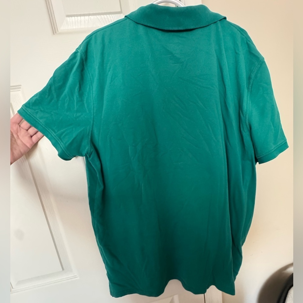 St. John's Bay Green Polo Shirt - Picture 2 of 3